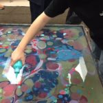 Turkish Marbeling Art Project - Forum School - Private Special Education School, Waldwick NJ